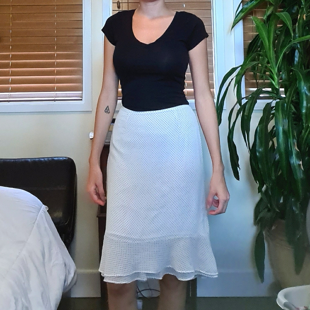 Polka dot skirt
